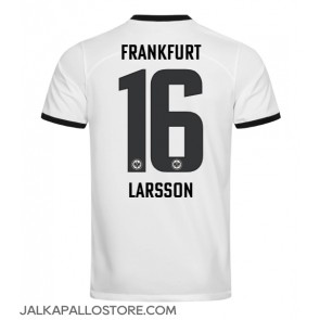 Eintracht Frankfurt Hugo Larsson #16 Kolmaspaita 2023-24 Lyhythihainen